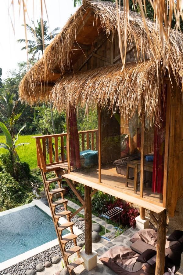 Bali Bamboo Jungle Huts And Hostel Tampaksiring ภายนอก รูปภาพ