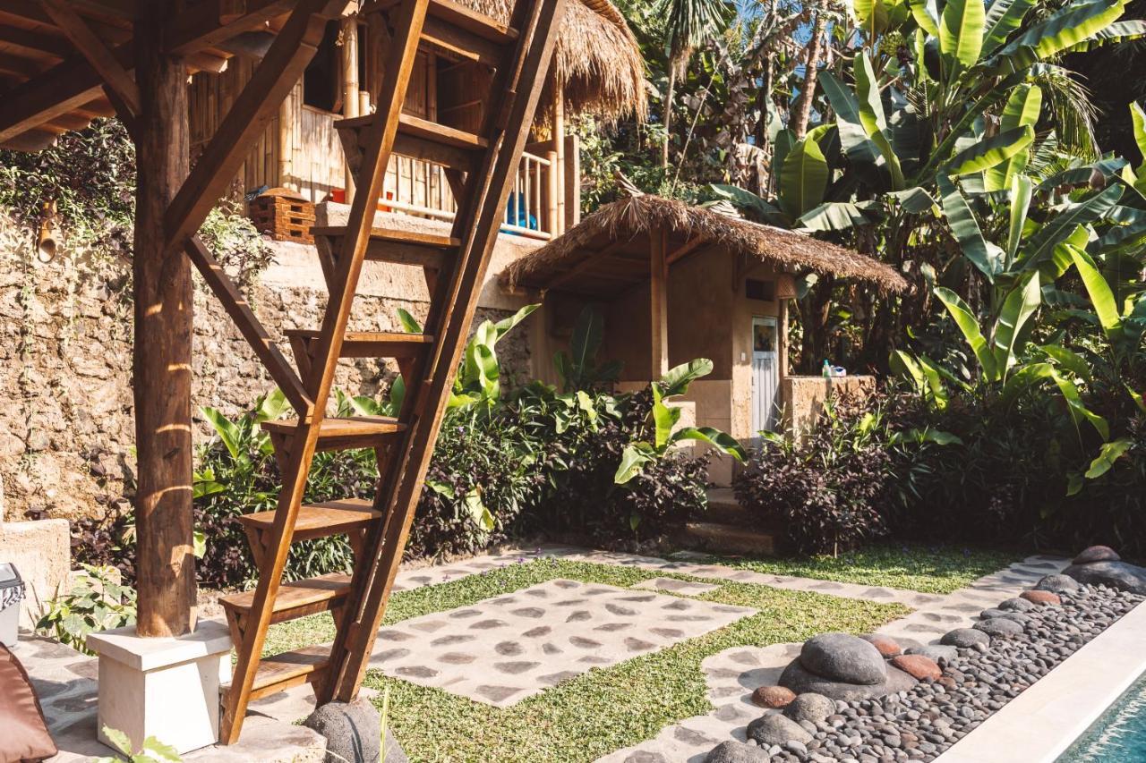 Bali Bamboo Jungle Huts And Hostel Tampaksiring ภายนอก รูปภาพ