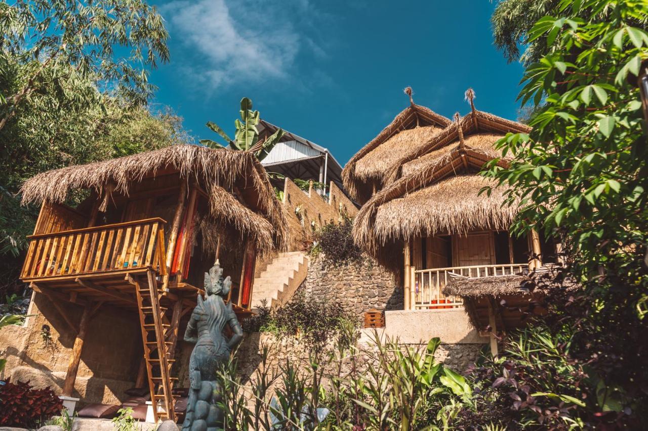 Bali Bamboo Jungle Huts And Hostel Tampaksiring ภายนอก รูปภาพ